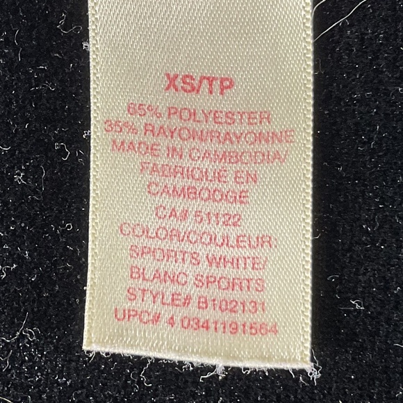 Bum Equipment White Semi-Sheer Striped T-Shirt With Adjustable Tie At Waist - Picture 8 of 9